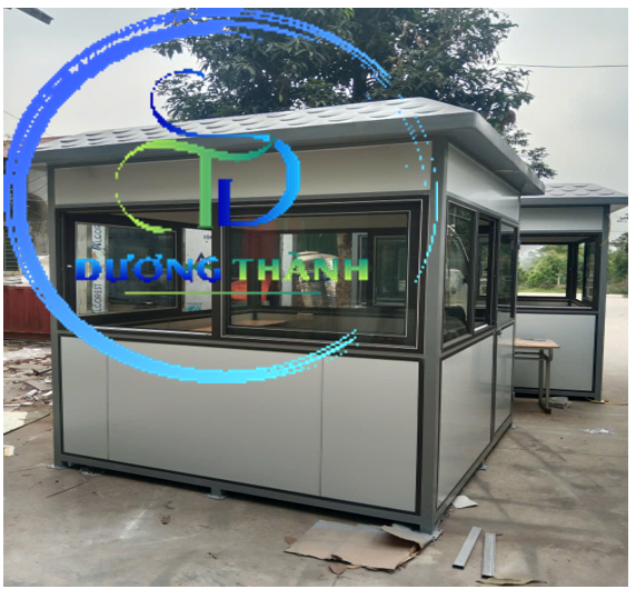 Cabin bốt bảo vệ khung thép